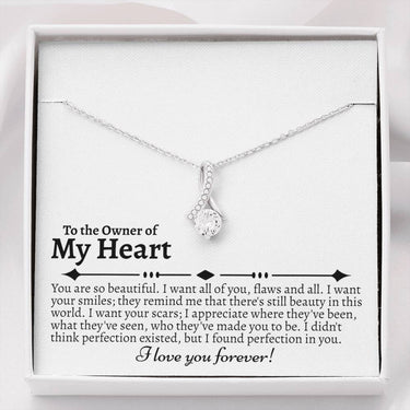 Owner of my Heart Alluring Beauty Necklace - Love You This Much